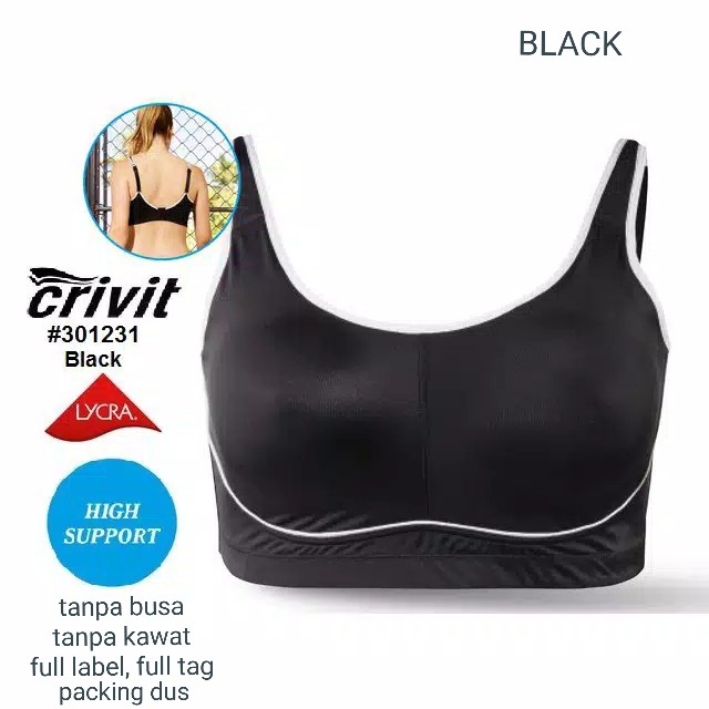 crivit sports bra