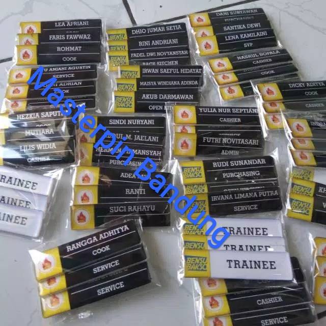 

nametag murah bandung