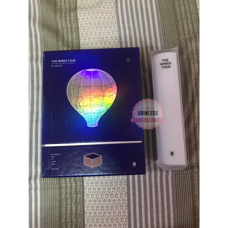 [RARE] BTS 2017 WINGS TOUR DVD + POSTER