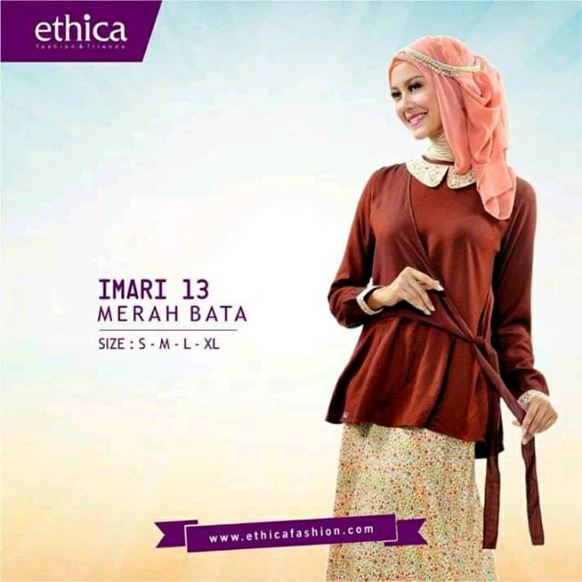 ETHICA IMARI 13 MERAH BATA / STELAN ROK