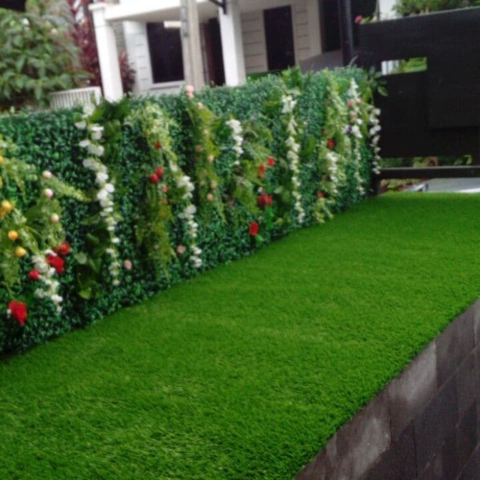 TIKAR-KARPET- RUMPUT SINTETIS IMPOR LANGSUNG - HIJAU -KARPET-TIKAR.