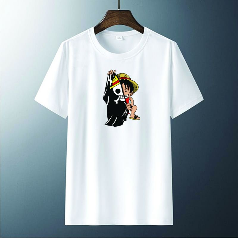 Kaos pria distro baju kaos pria wanita luffy baju atasan pria dan wanita dewasa distro original premium