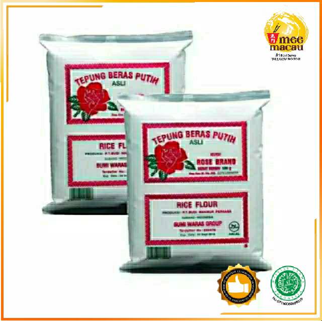 Tepung Beras Rose Brand | 500 Gram