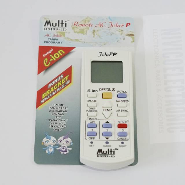 Remot AC multi Joker PANASONIC NATIONAL RM99