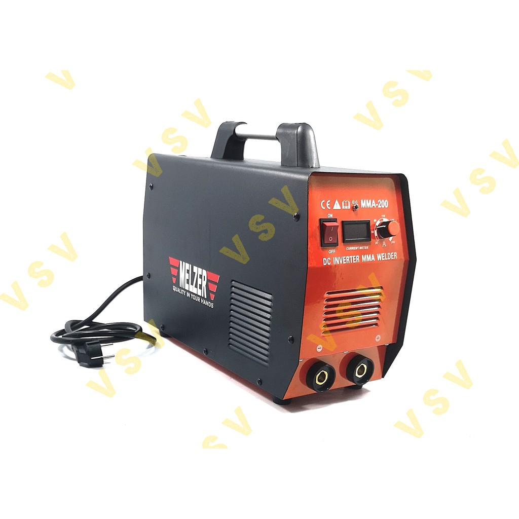 Melzer Mesin Las MMA200 MOSFET Trafo Las Mesin Las inverter Welding