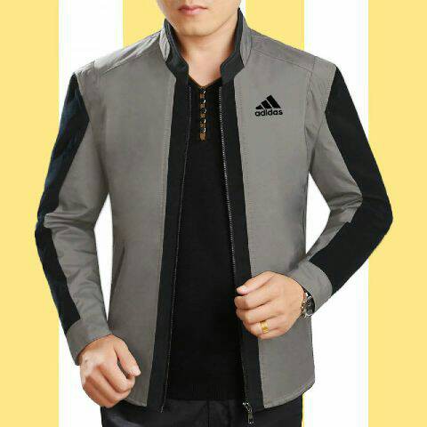 Produk Terbaru Jaket Pria Dewasa - Bkr 037 - A Pb734 Jaket Levis  KY497 Jaket Pria Trend Line  Gray
