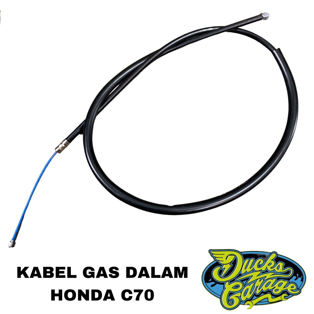 Kabel gas dalam honda c50 c70 c65 c70 pispot