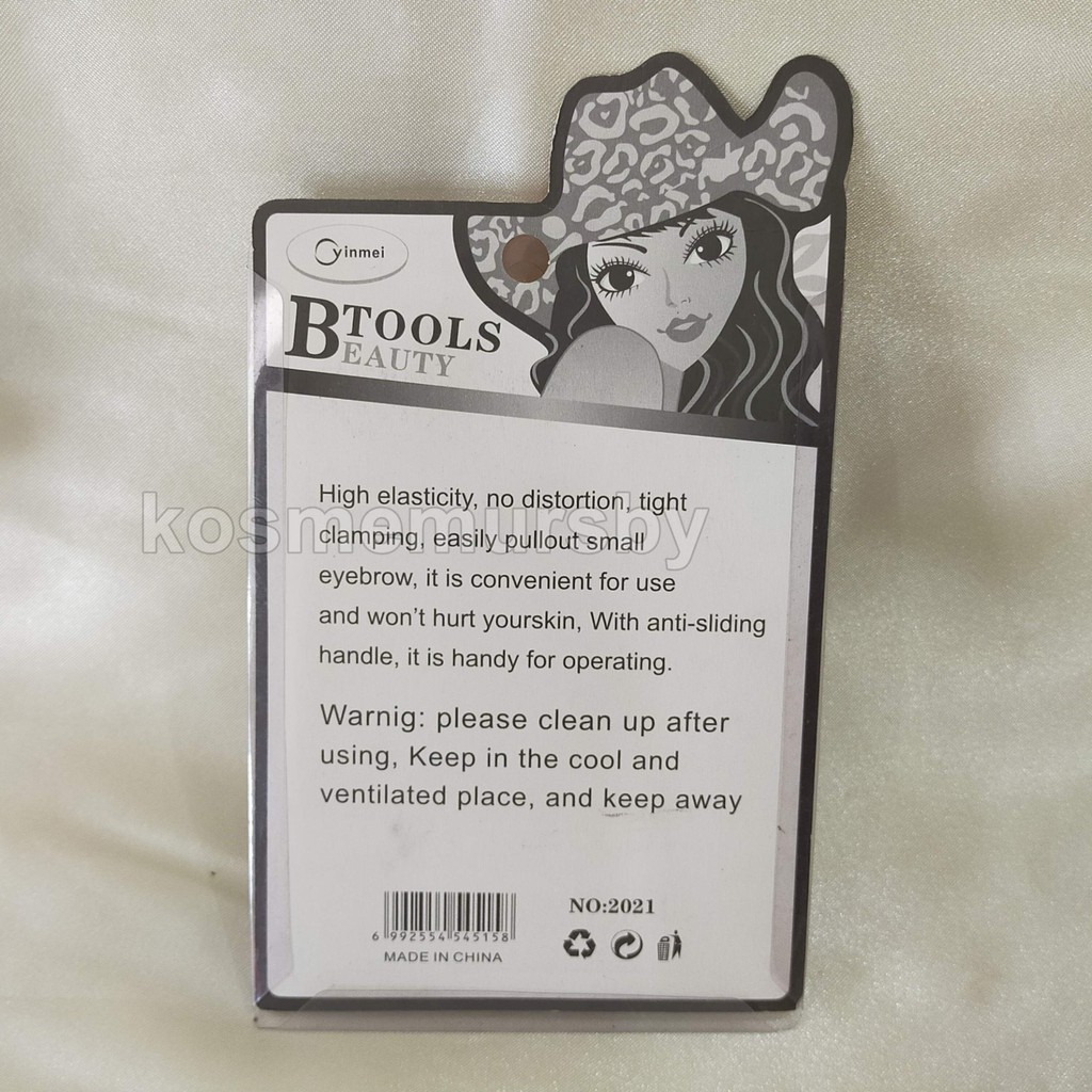 (ECER) pinset alis motif / pinset cabut uban di rambut