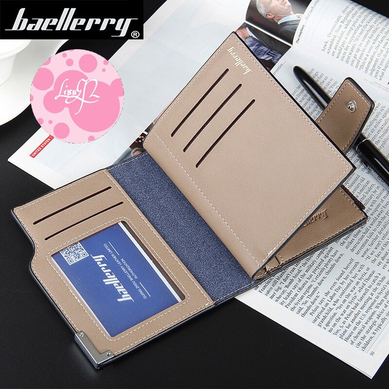 Dompet cowo - Dompet Baellerry Pendek Lipat Original - Hadia Dompet Baellerry - Dompet import