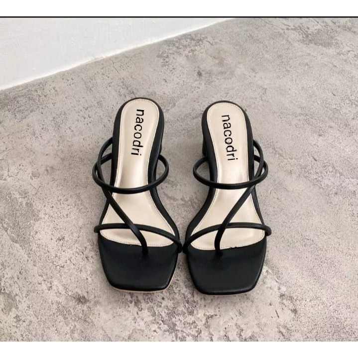 NACODRI  Alova sandal tali wanita heels 5cm