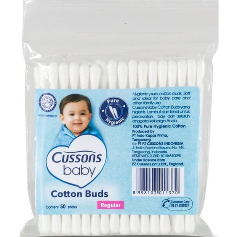 CUSSONS BABY COTTON BUDS REG