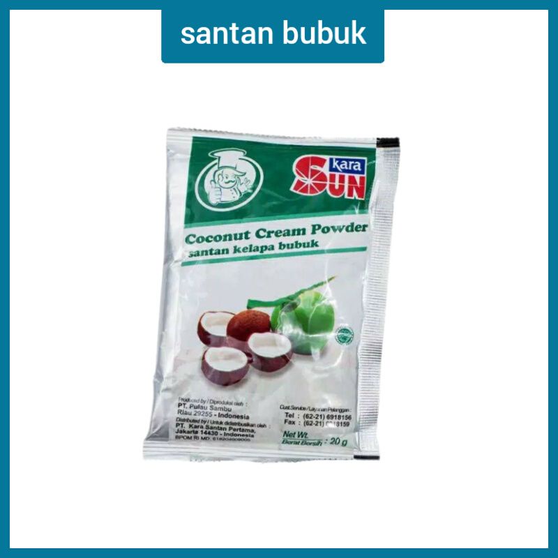 Santan Bubuk Sun Kara 20 gr