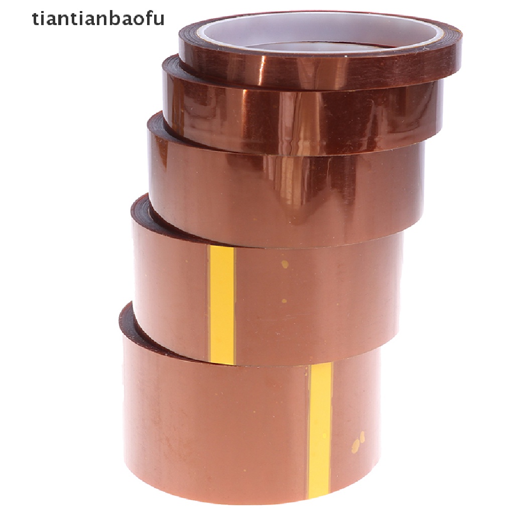 [tiantianbaofu] Heat Resistant High Temperature High insulation electronics Polyimide Tape 33m Boutique