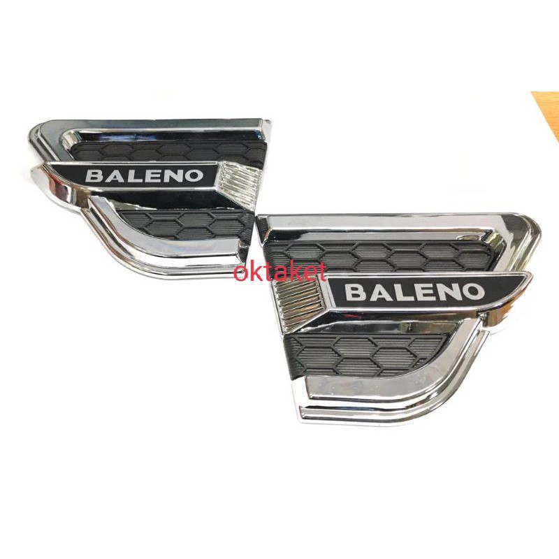 side air flow side Vent Baleno activo chrome