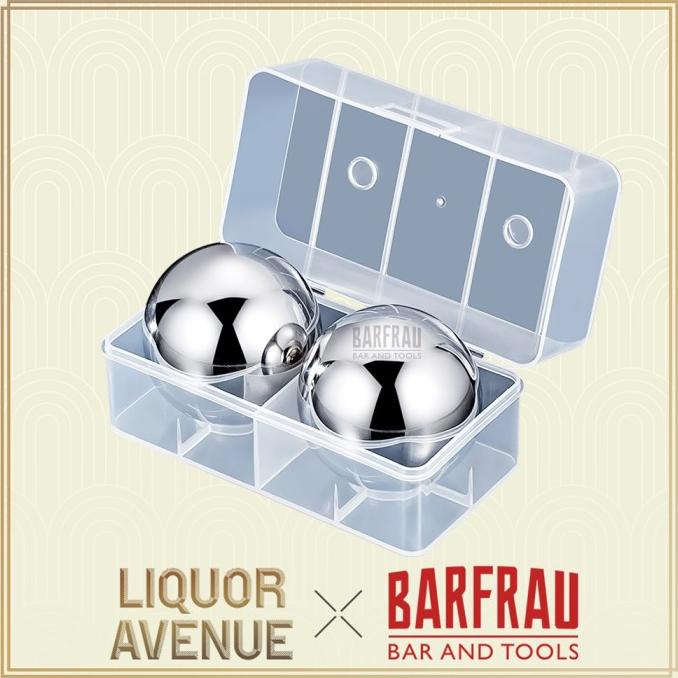 

[COD] BARFRAU Es Batu Bola Pendingin Minuman Ice Cube Balls Stainless Steel BERMUTU Kode 1151