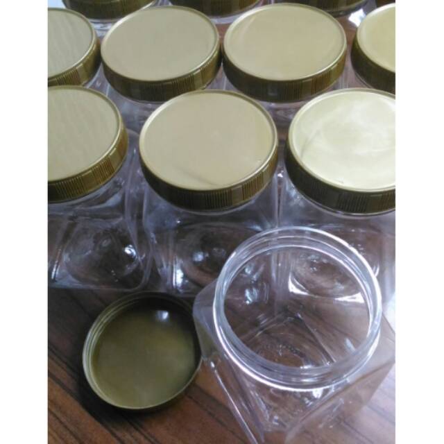 Toples 350 mili jar tempat kue snack ikan cupang | Shopee Indonesia