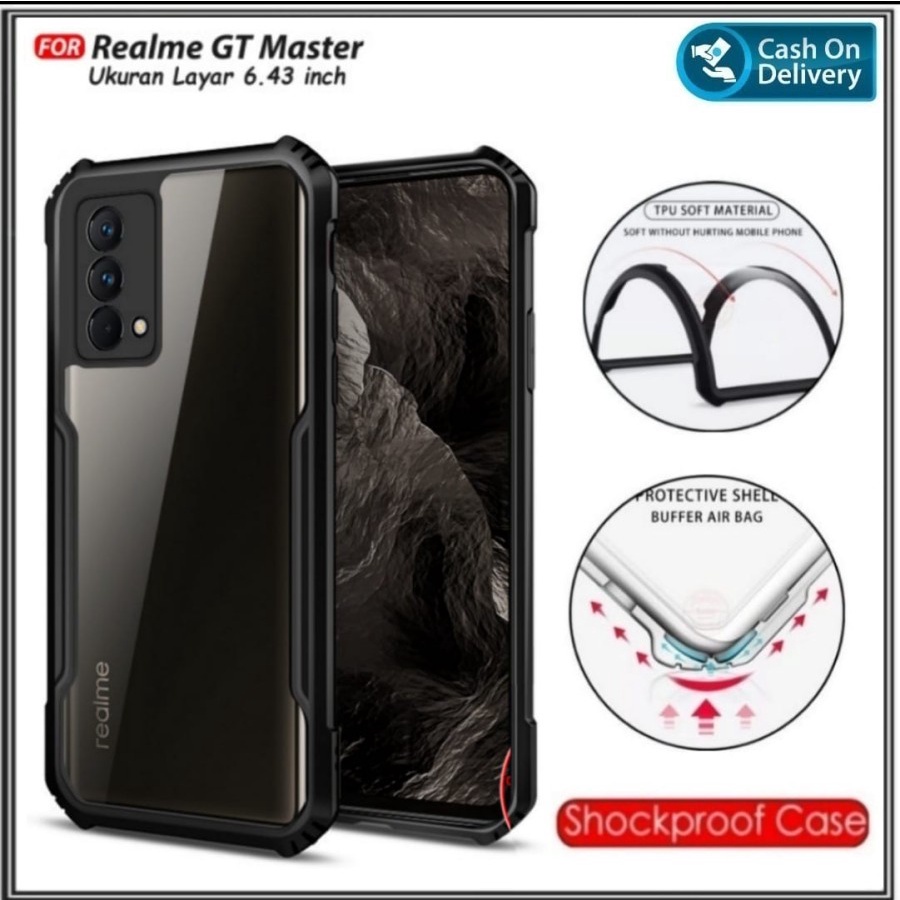 Hardcase Realme GT Master Premium Transparan Case Realme GT Master Casing Realme GT Master
