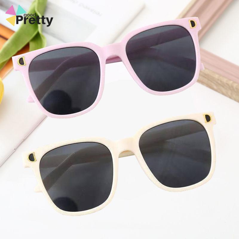 kacamata hitam anak Fashion Perempuan Universal Anti-UV Street Shooting Sunshade Sunglasses - PD