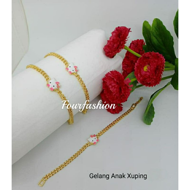 Fourfashion Gelang anak Xuping HK lucu Kekinian