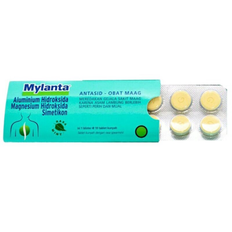 MYLANTA TABLET Rasa Mint Segar