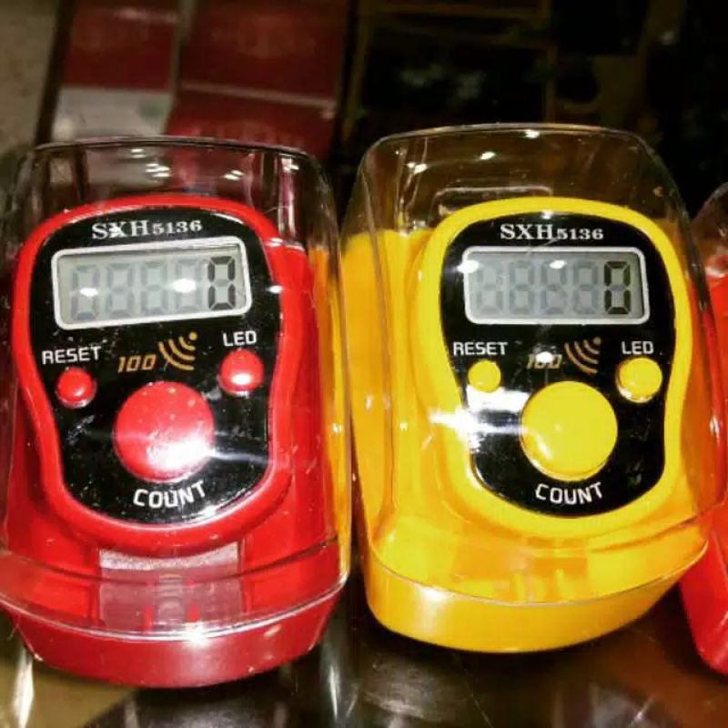 tasbih digital LED alarm