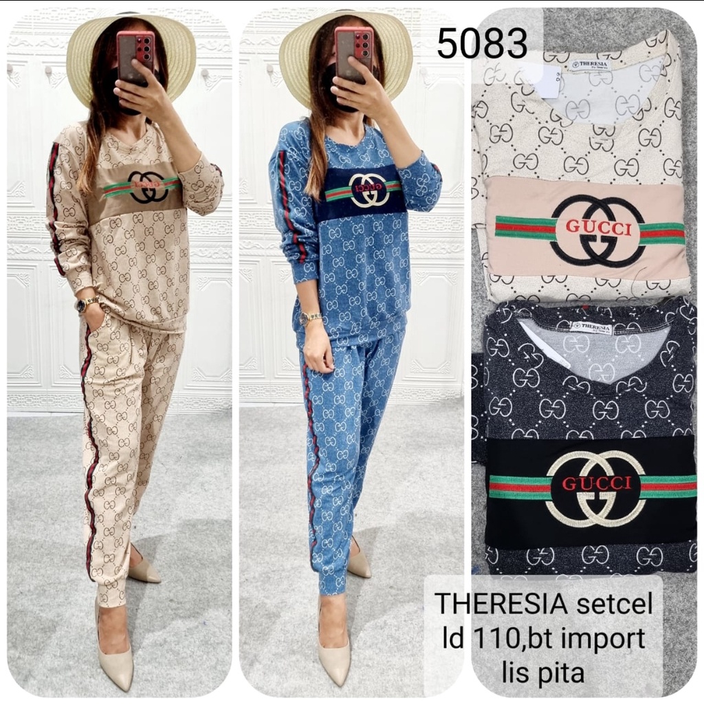 Setcel PP Theresia Jumbo LD 110 Motif Guc*ci 5083