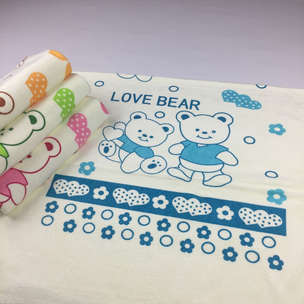 PH Handuk Karakter Bayi / Baby Serat Bambu 50x100 / Handuk Mandi