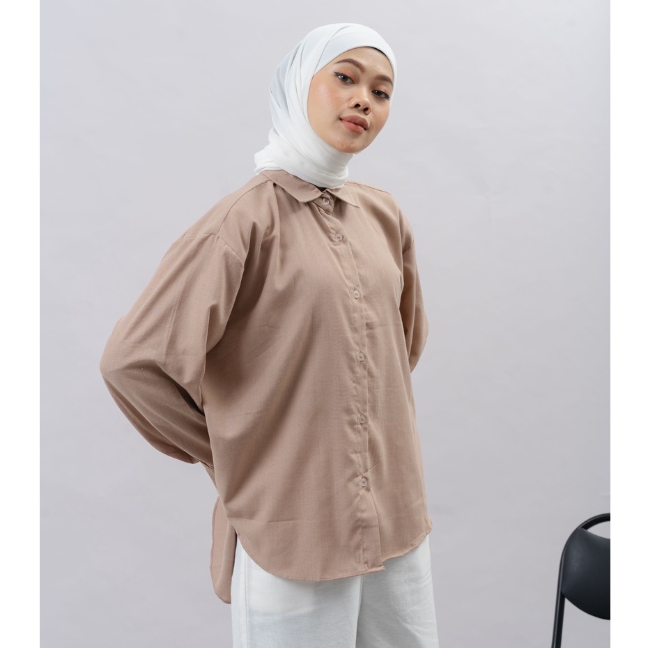 KEMEJA KATUN RANIA PREMIUM SHIRT BTS B602