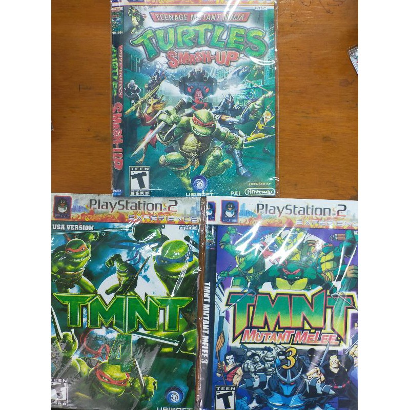 (ISI 3) KASET PS2 KURA KURA NINJA TMNT BEBAS PILIH JUDUL