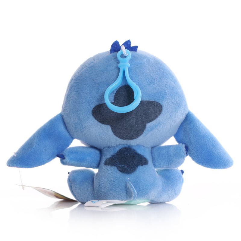 1pc Gantungan Kunci Boneka Plush Disney Lilo &amp; Stitch Untuk Hadiah