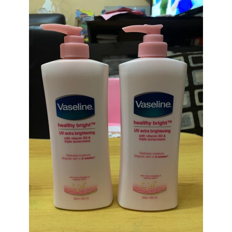 VASELINE hand body UV brightening