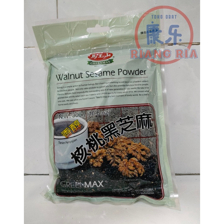 

GREENMAX WALNUT SESAME POWDER 300gr