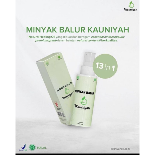 Kauniyah Oil by Ummu Balqis (FREE GIFT)