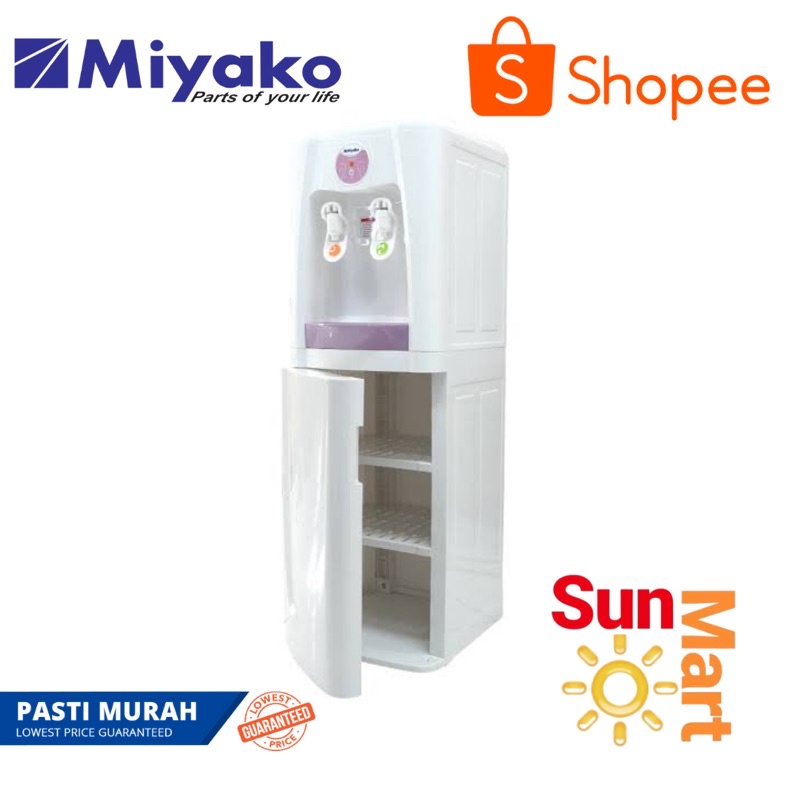 DISPENSER GALON MIYAKO 38 SPC SUPER EXTRA HOT &amp; COOL TANGKI STAINLESS