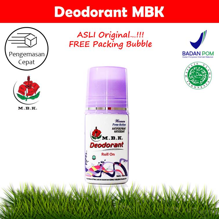 MBK Roll on Deodorant - Bedak M.B.K Powder