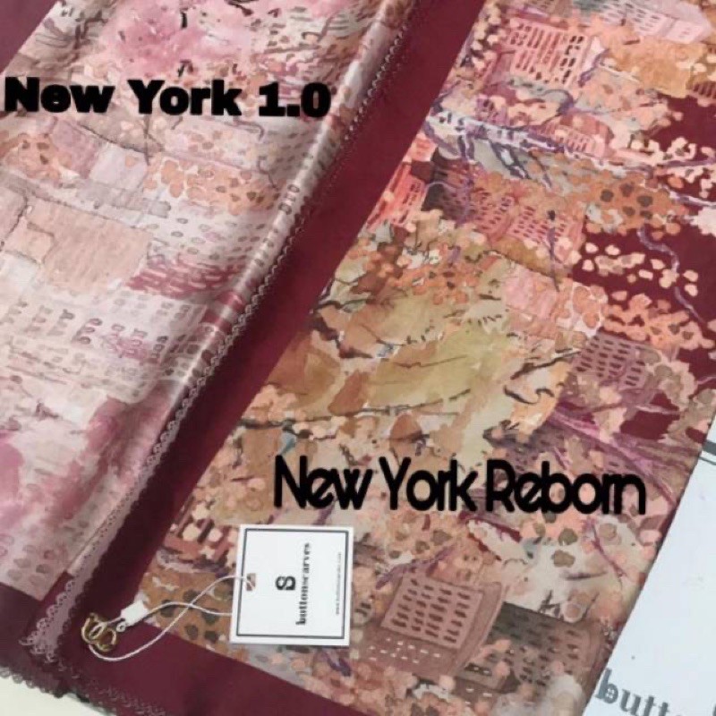 Preloved Buttonscarves new York 1.0