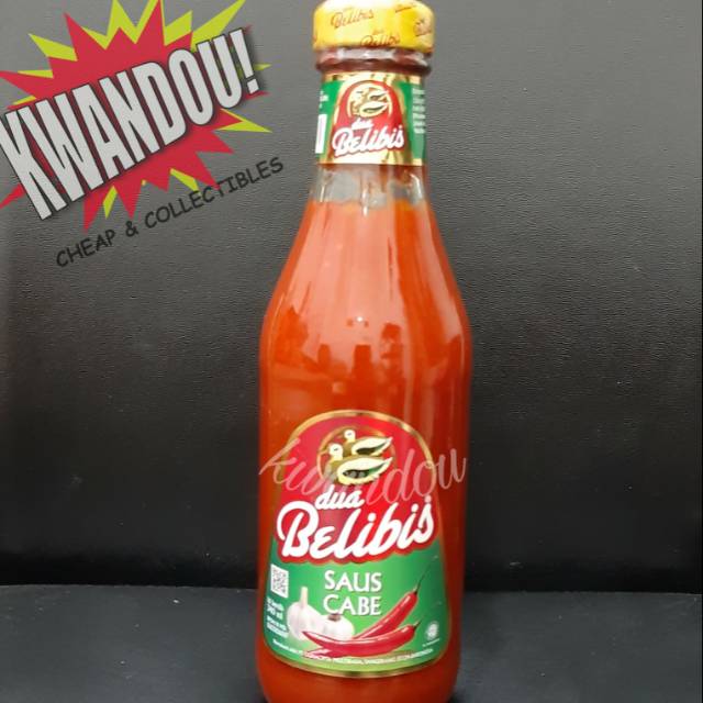 

Saus Cabe dua belibis 340gr, botol