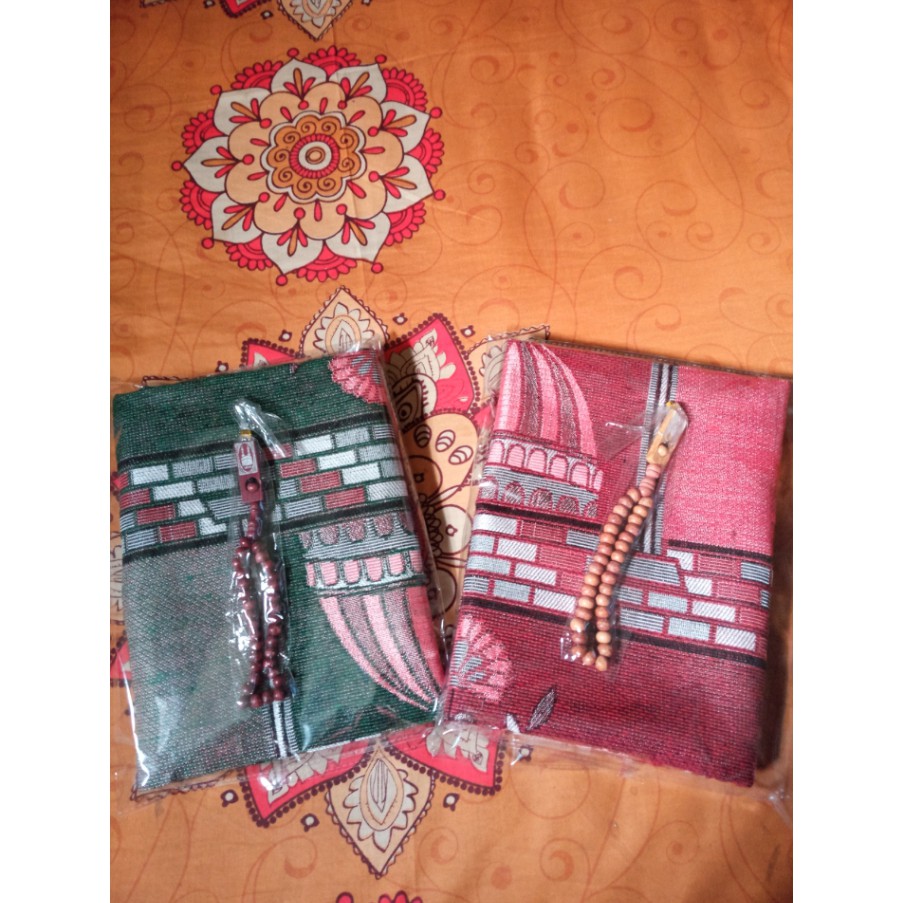 Paket Souvenir Sajadah +Tasbih Murah