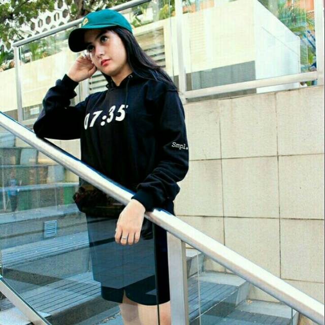 Jaket sweater glow in the dark hitam jaket keren