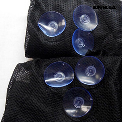 Sfs 2Pcs Tirai Pelindung Panas UV + Suction Cup Untuk Interior Mobil