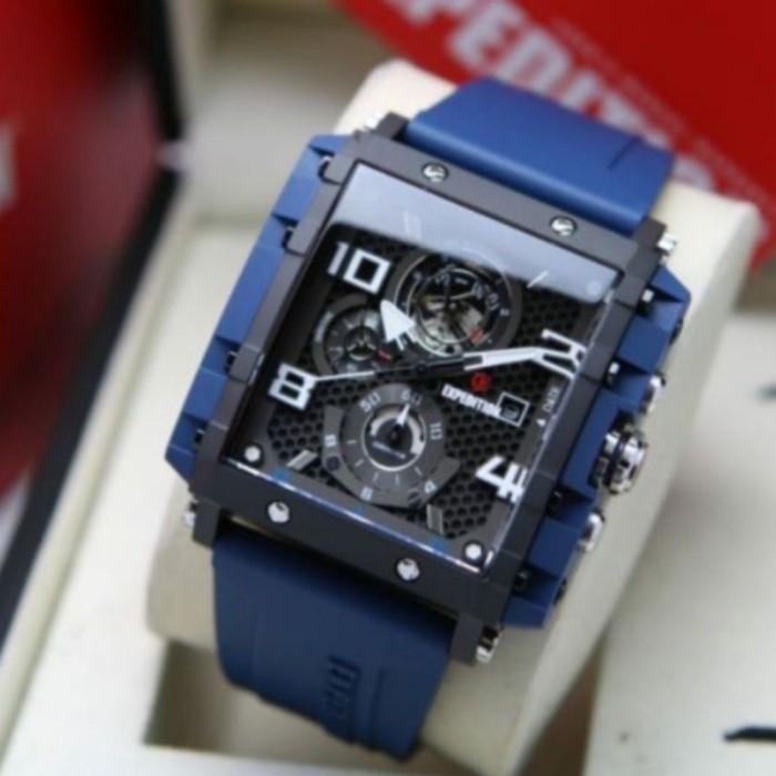 [ Original ] Jam Tangan Pria / Cowok Expedition 6757 E6757 Rubber