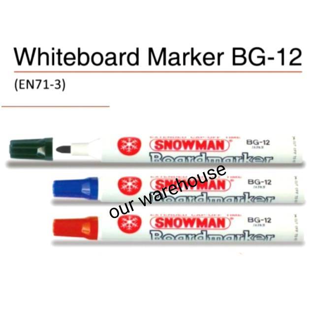 

SPIDOL SNOWMAN BOARD MAKER, SPIDOL PAPAN TULIS BG 12