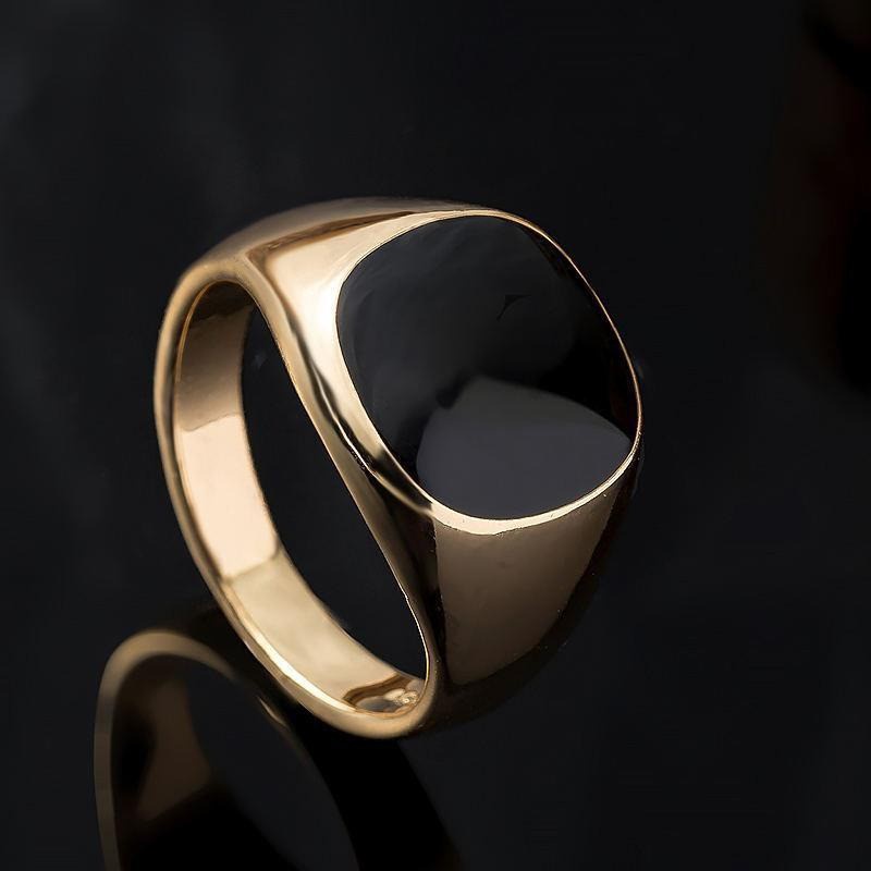 Cincin Logam Sederhana Fashion Pria dan Wanita/Cincin Kasual/Cincin Pertunangan/Cincin