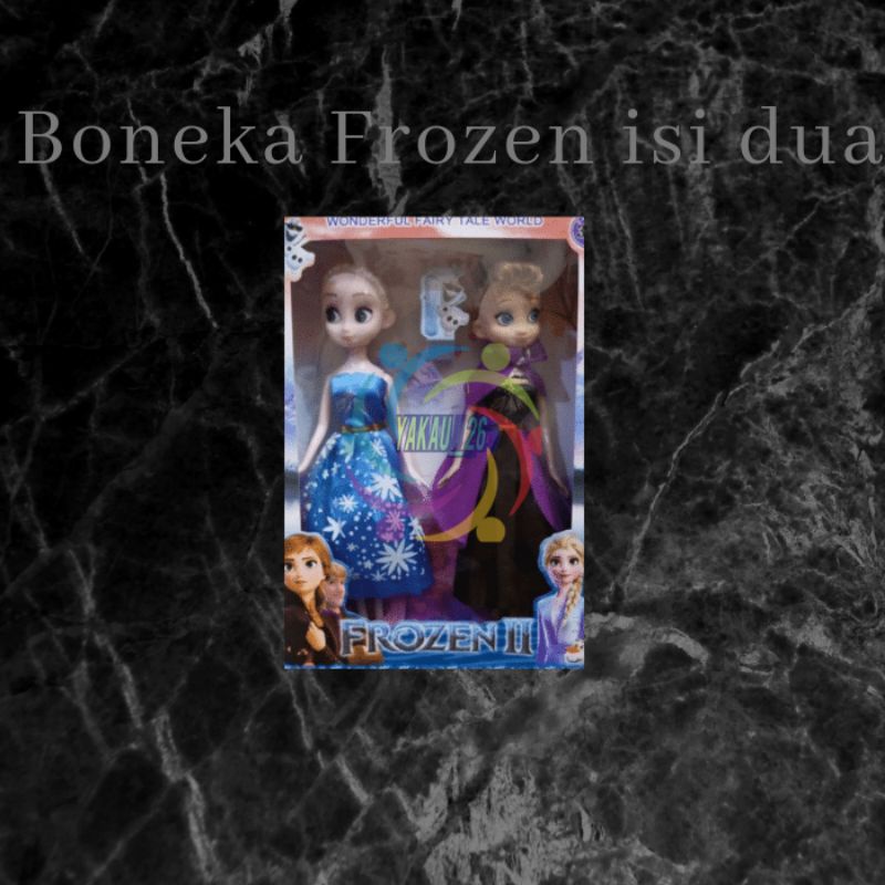 Mainan anak perempuan / mianan boneka frozen isi 2