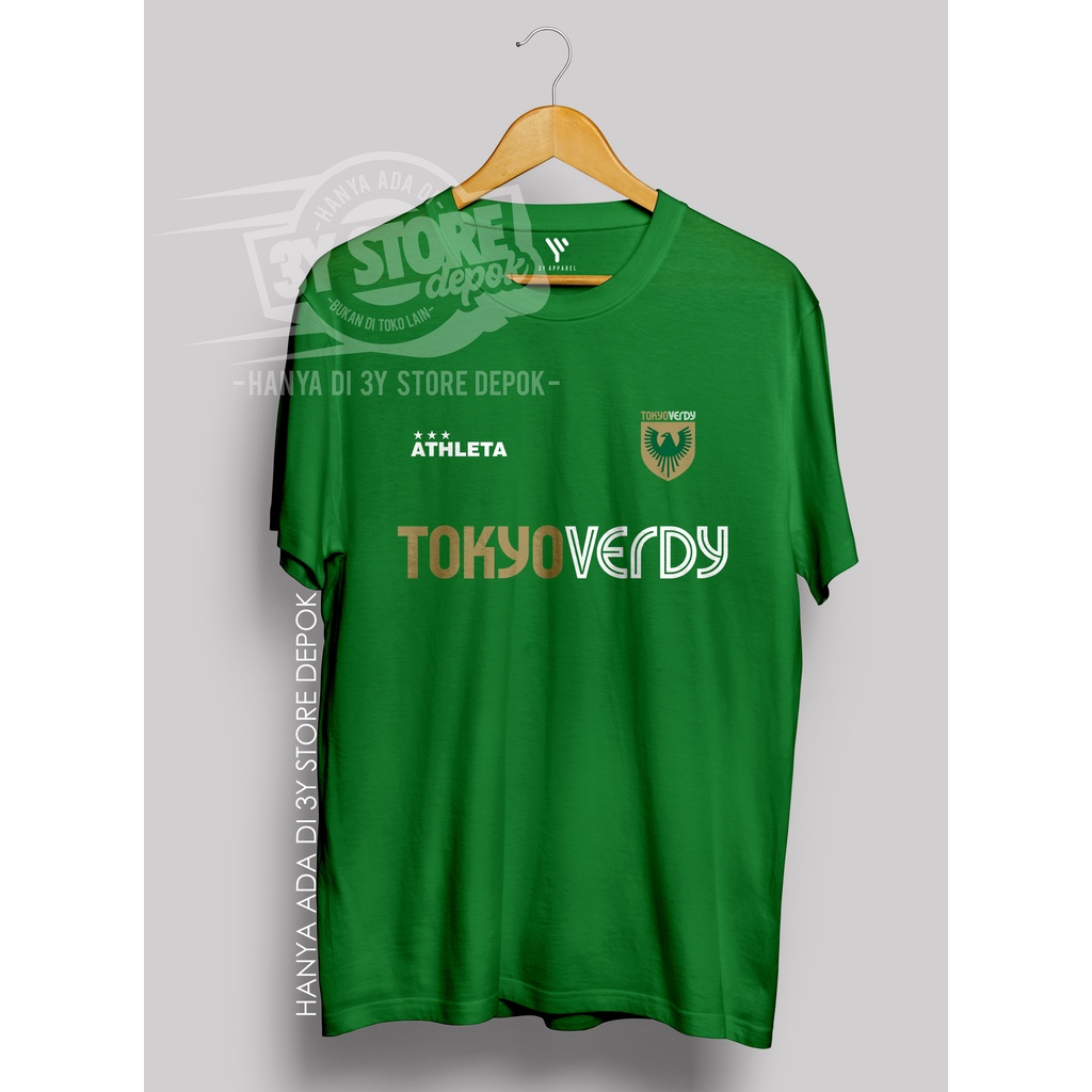 KAOS SANTAI TOKYO VERDY LOGO / BAHAN COTTON COMBED 30S - 3Y STORE