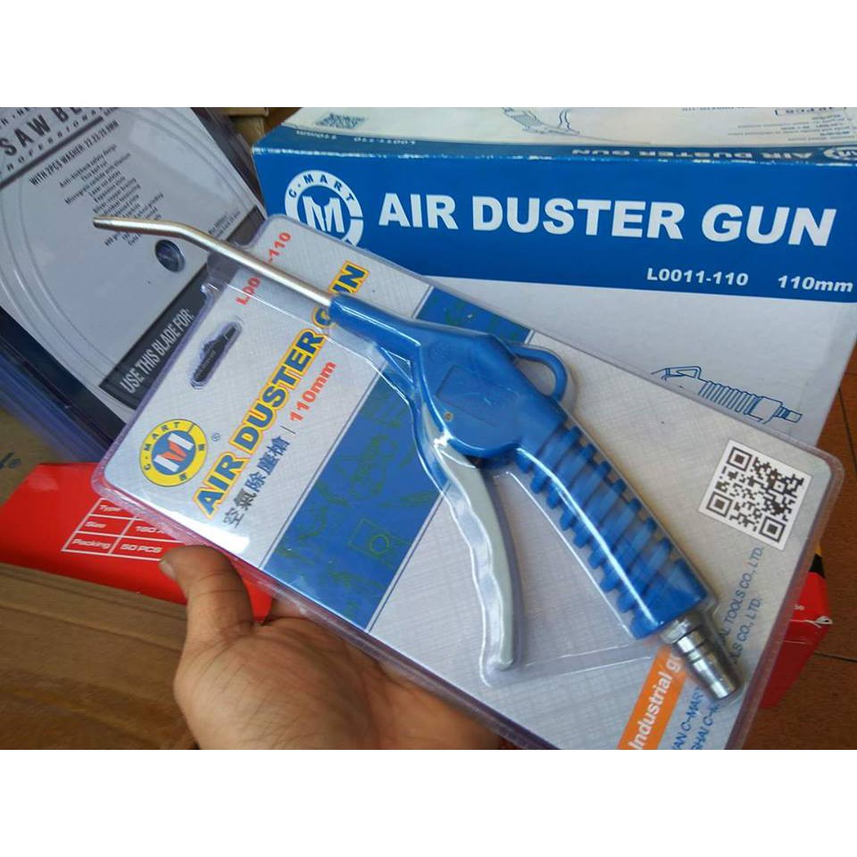 Air Duster Gun Long Neck Pistol Kompresor Angin Blow Gun Duster