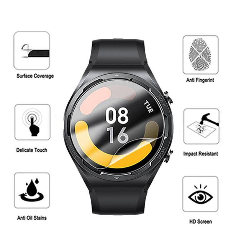 REDMI Film Hydrogel Pelindung Layar Smartwatch Xiaomi Watch S1 Active Poco 2 Lite