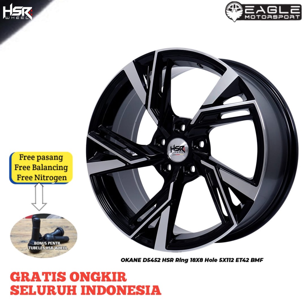 VELG MOBIL R18 Velk Pelek Mobil Mercy HSR WHEEL OKANE R18 Ring 18