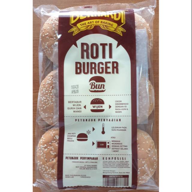 

Roti burger wijen bernardi