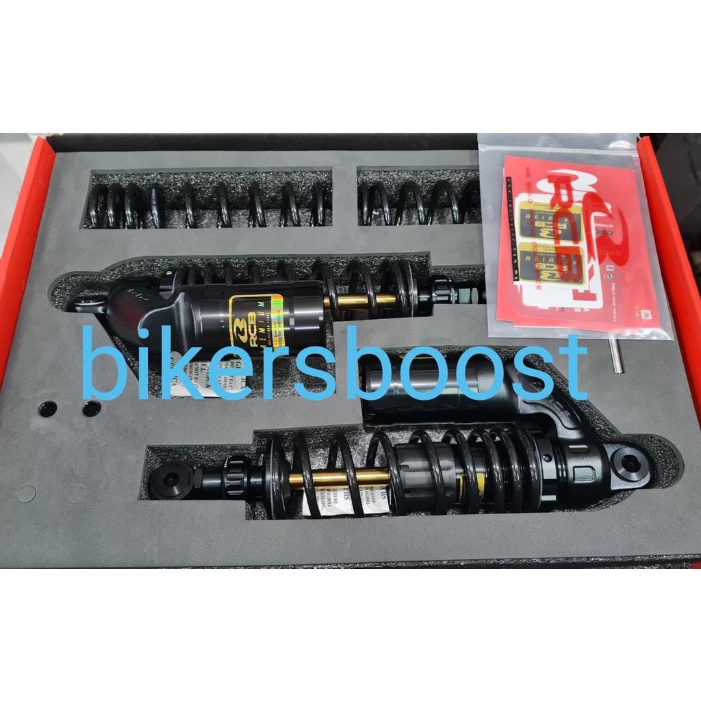 Shock shockbreaker RCB vs series 320 mm Yamaha rxking rx king Black
